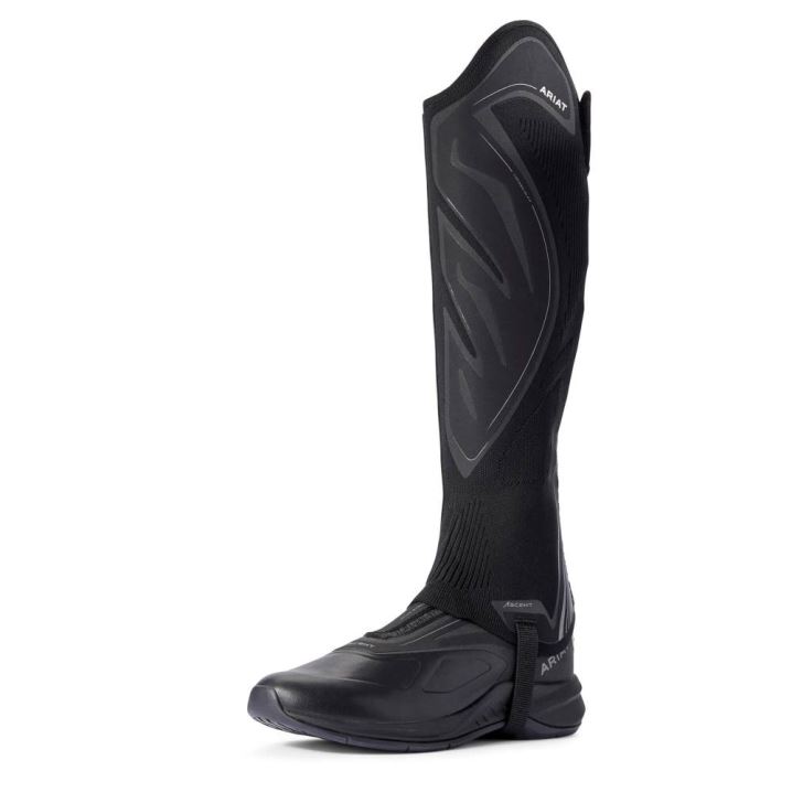 Ariat Ascent Half Chap Schwarz | jKRwpUAm