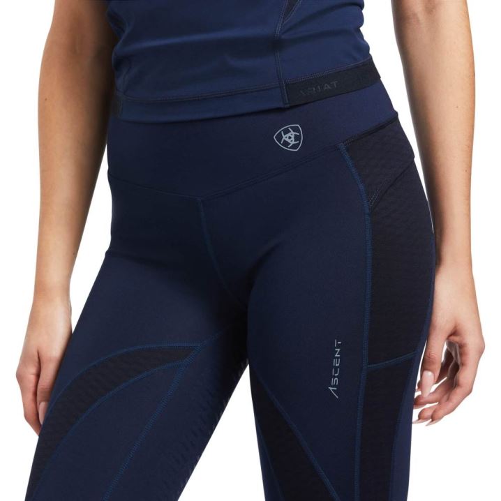 Ariat Ascent Half Grip Tight Navy | JBLLXWRE