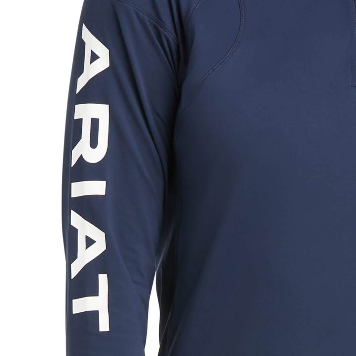 Ariat Auburn 1/4 Zip Baselayer Navy | Uzzx6DMX