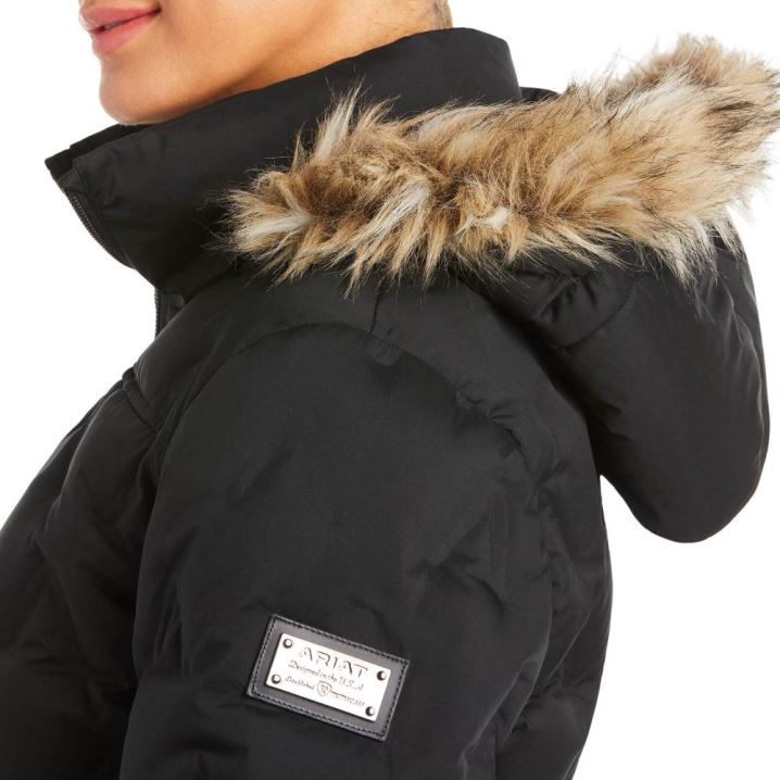 Ariat Barrow Insulated Down Coat Schwarz | 8yQ0anlt