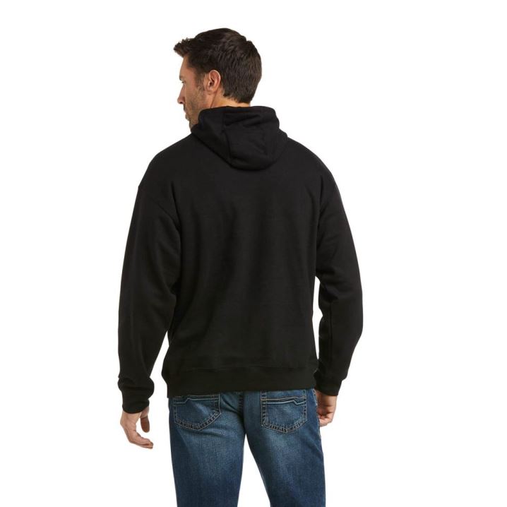 Ariat Basic Hoodie Sweatshirt Schwarz | b4G6jNd5