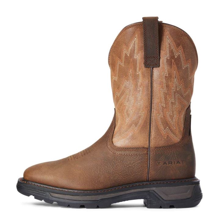 Ariat Big Rig Arbeits Boot Braun | vvZbFU3N