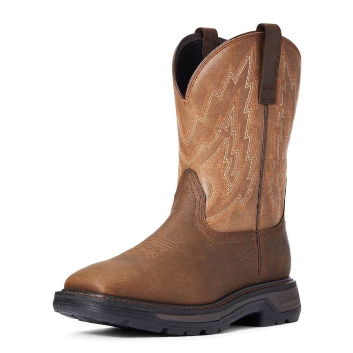 Ariat Big Rig Arbeits Boot Braun | vvZbFU3N