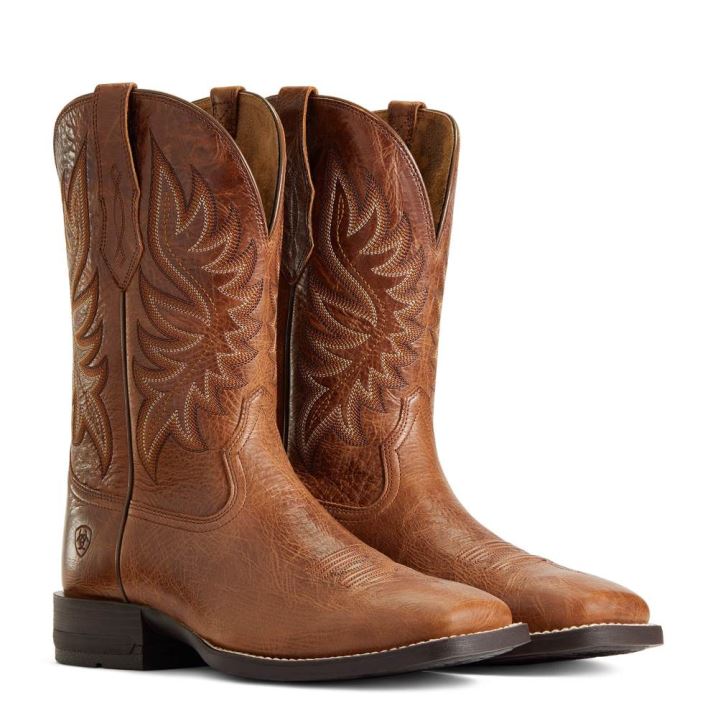 Ariat Brander Western Boot Dunkelbraun | PqH5awpI