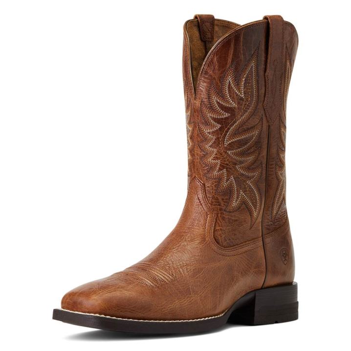 Ariat Brander Western Boot Dunkelbraun | PqH5awpI