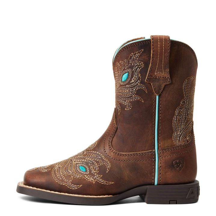 Ariat Bright Eyes II Western Boot Braun | RJb5xQFl