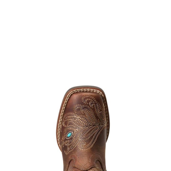 Ariat Bright Eyes II Western Boot Braun | RJb5xQFl