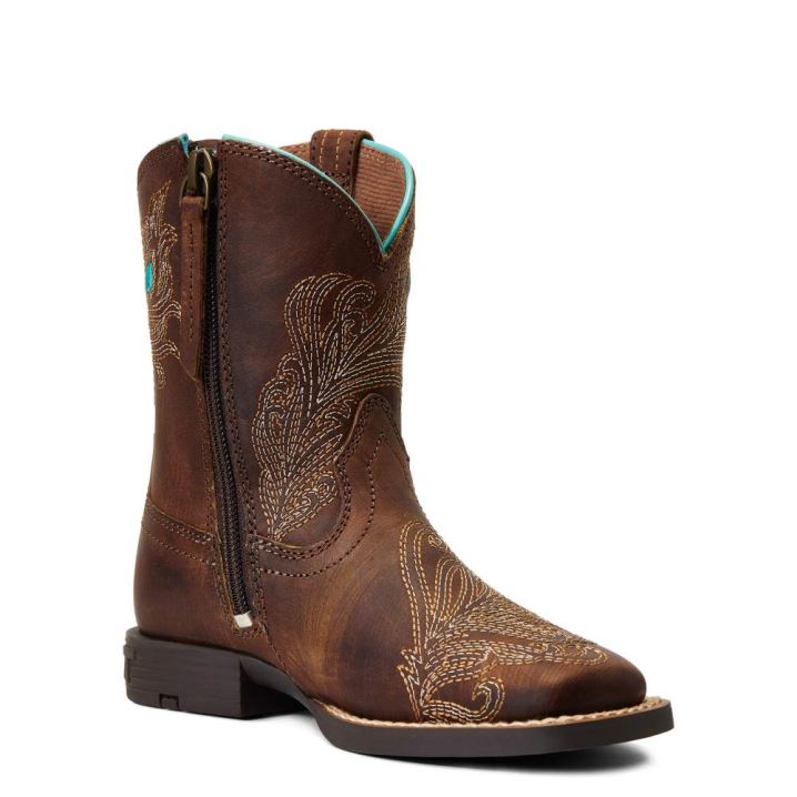 Ariat Bright Eyes II Western Boot Braun | RJb5xQFl