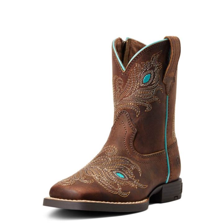 Ariat Bright Eyes II Western Boot Braun | RJb5xQFl