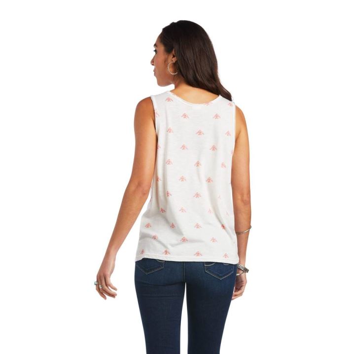 Ariat Bulb Babe Tank Cloud Dancer | KtBtBEgy