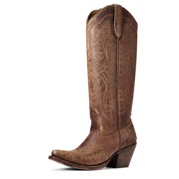 Ariat Casanova Western Boot Beige | 8g734uMK