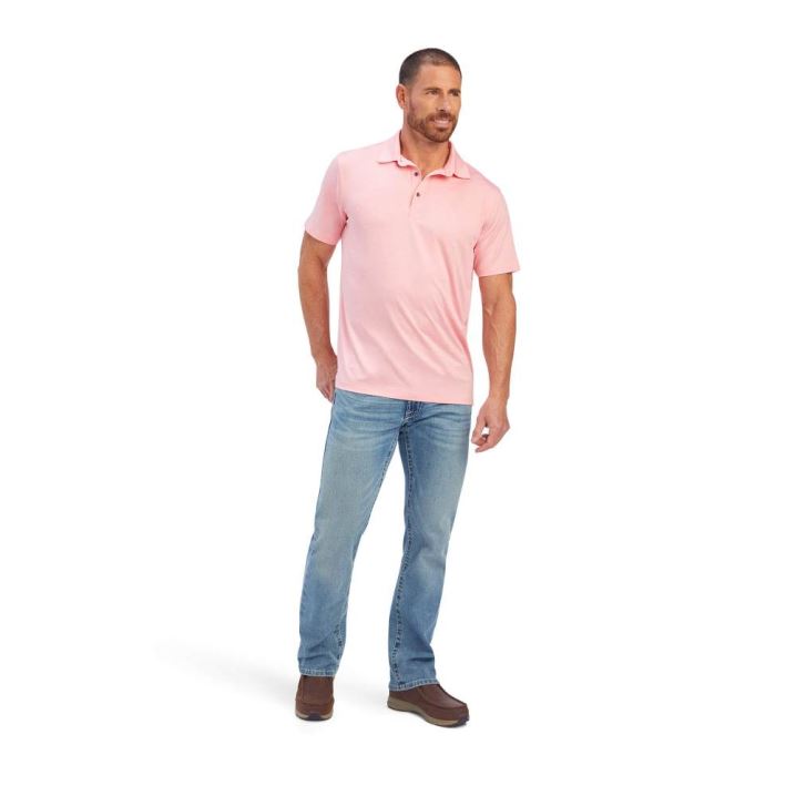 Ariat Charger 2.0 Fitted Polo Peony | lKwIVoZQ