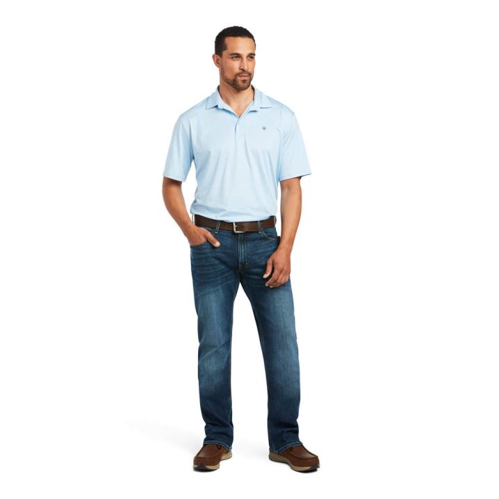 Ariat Charger 2.0 Polo Blau | TFRHSAg1