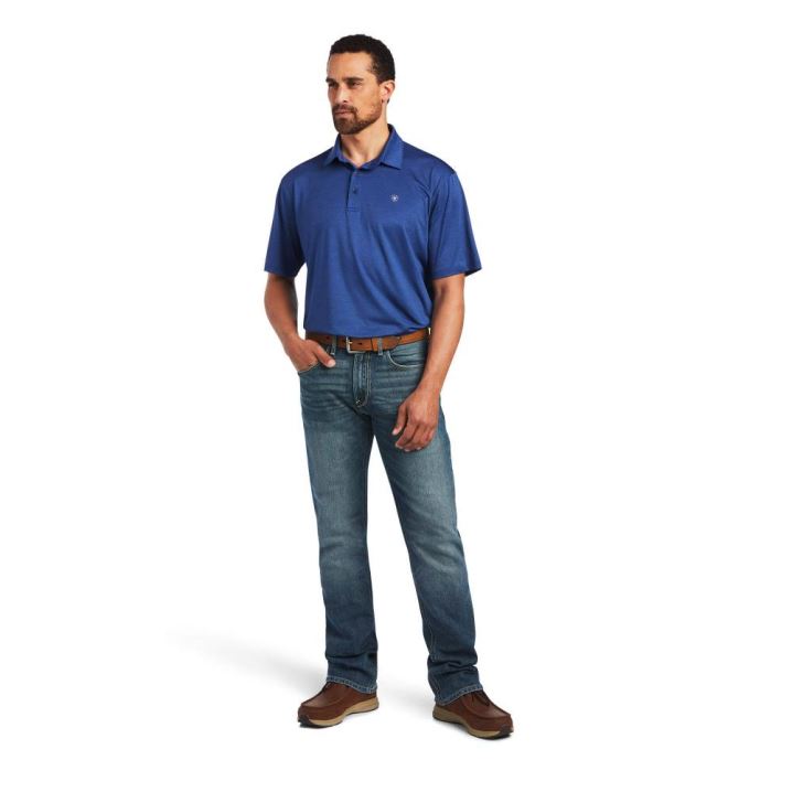 Ariat Charger 2.0 Polo Navy | KcVzalGq