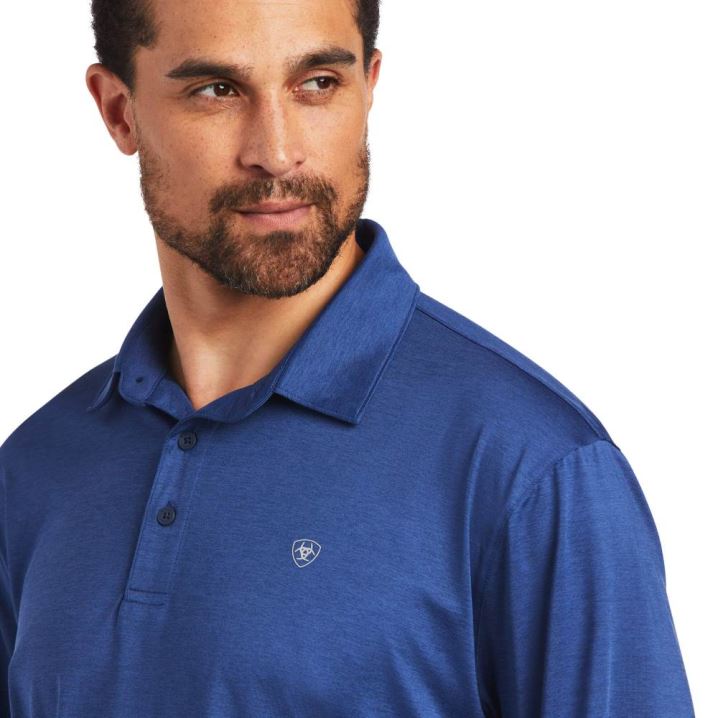 Ariat Charger 2.0 Polo Navy | KcVzalGq