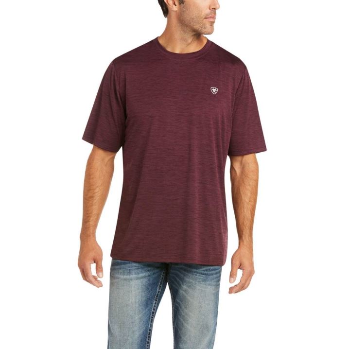 Ariat Charger Graphic Eagle T-Shirt Malbec | Ago44A7T