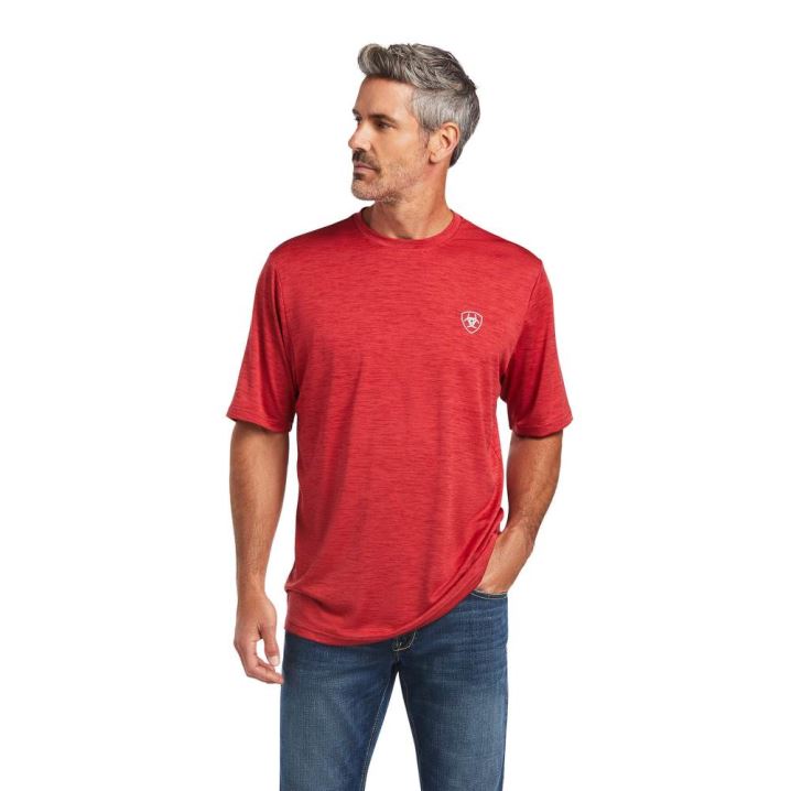 Ariat Charger Vertical Flag Tee Scooter | 3AG0HcyB