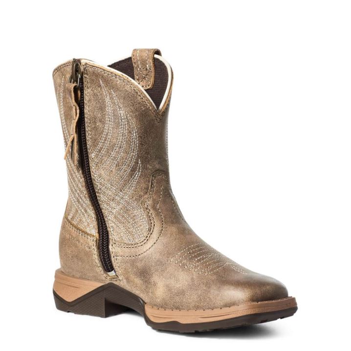 Ariat Child Anthem Western Boot Braun | TXupX2vD