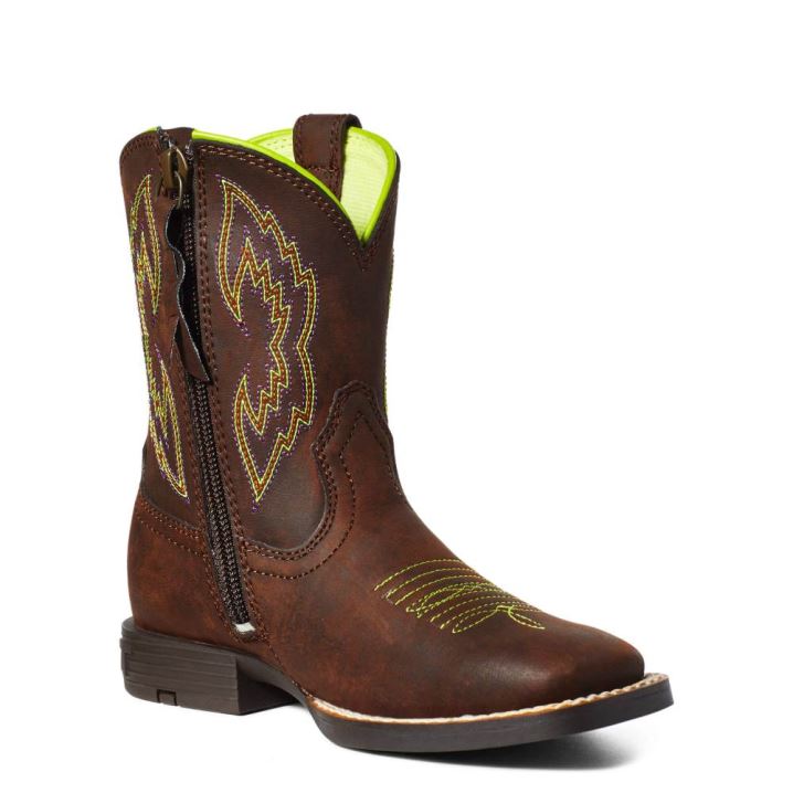 Ariat Child Dash Western Boot Braun | gOeR8sVI