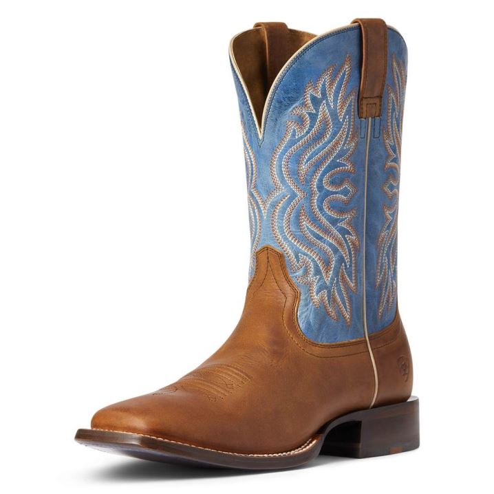 Ariat Circuit Greeley Western Boot Braun | 5Ps6fqEx