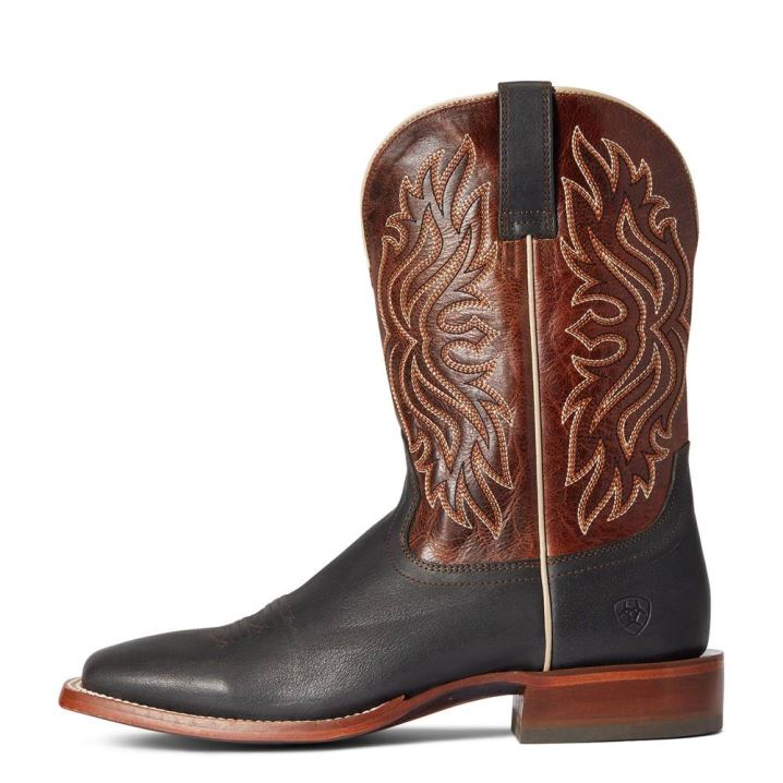 Ariat Circuit Greeley Western Boot Schwarz | YyoiEQOY