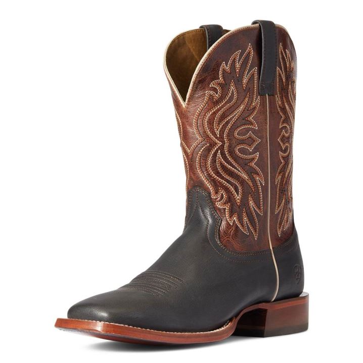 Ariat Circuit Greeley Western Boot Schwarz | YyoiEQOY