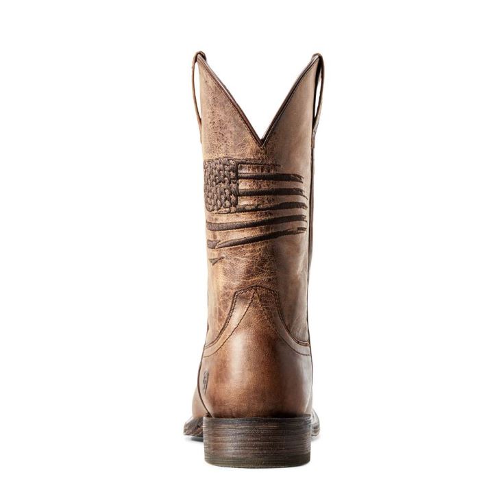 Ariat Circuit Patriot Western Boot Rot Braun | s3P9oBa7