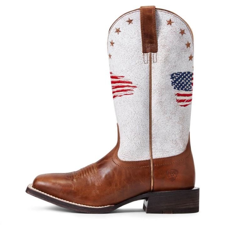 Ariat Circuit Patriot Western Boot Saddle Up | uy3hkrqA