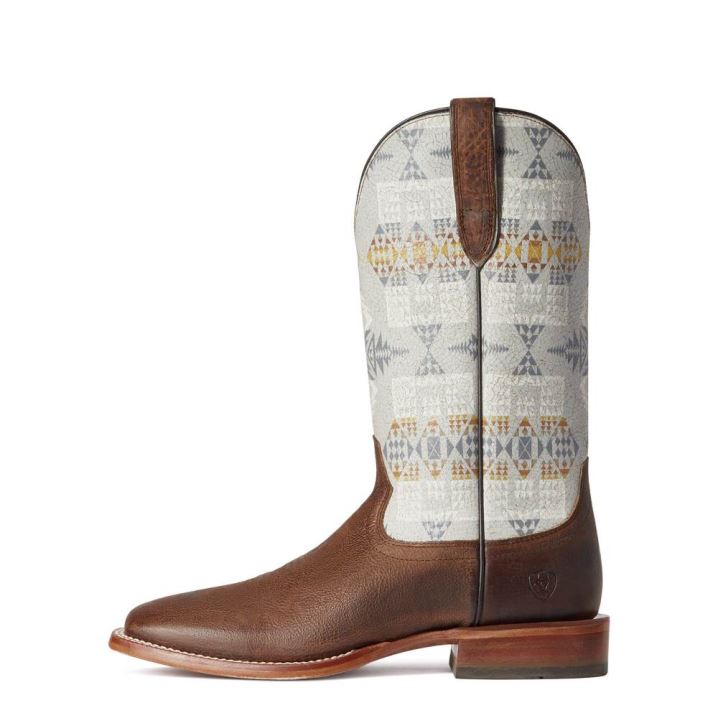 Ariat Circuit Pendleton Western Boot Braun | gMFp4DU5