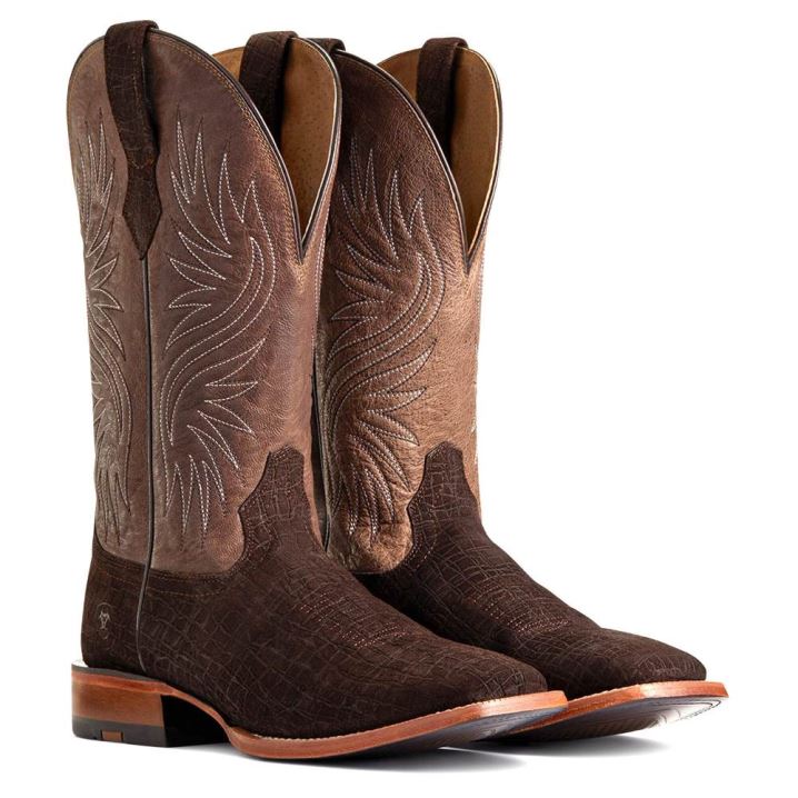 Ariat Circuit Rockridge Western Boot Dunkelkaffee | NQl63dKe