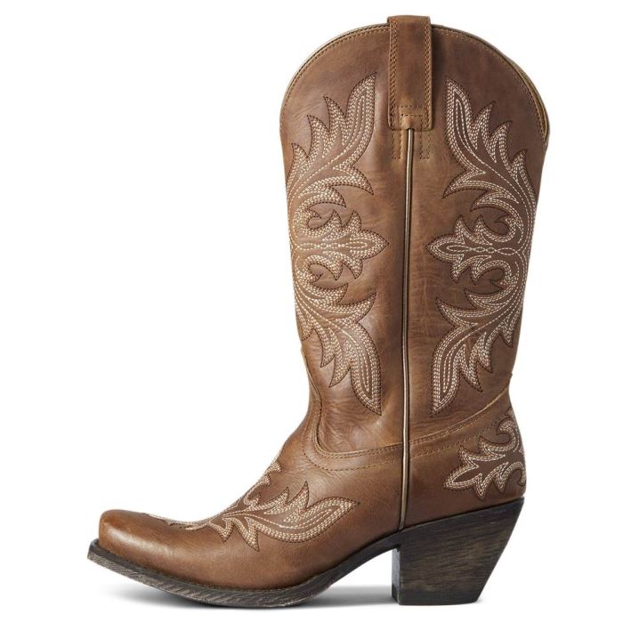 Ariat Circuit Rosewood Western Boot Beige | yu0MQmyM