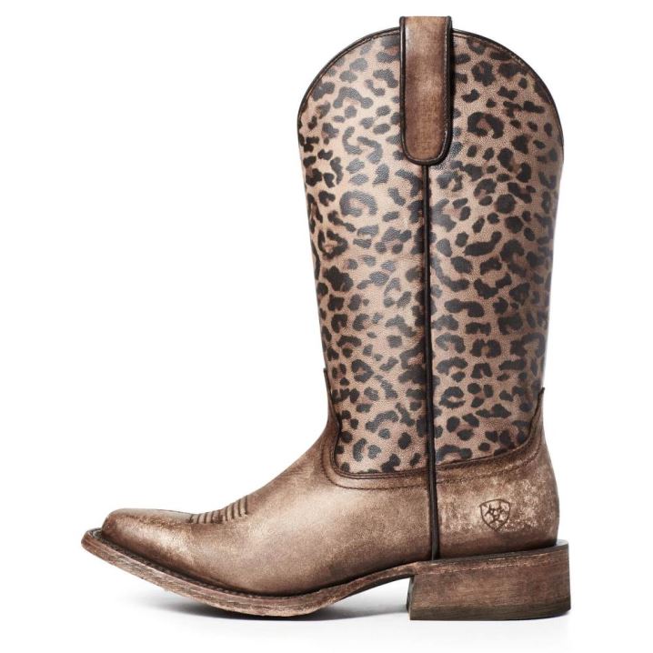 Ariat Circuit Savanna Western Boot Beige | W9luvLOV