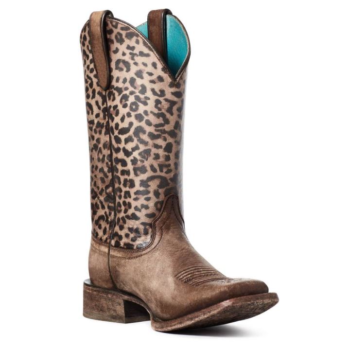 Ariat Circuit Savanna Western Boot Beige | W9luvLOV