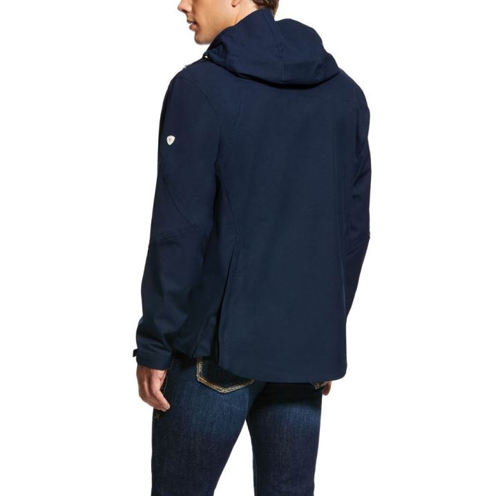 Ariat Coastal Wasserdichte Jacket Navy | Vh13z3nu