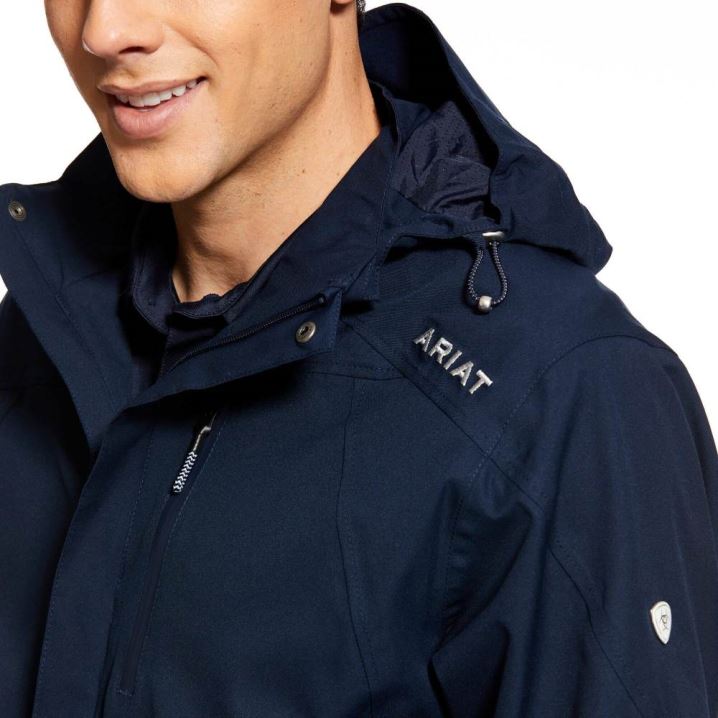 Ariat Coastal Wasserdichte Jacket Navy | Vh13z3nu