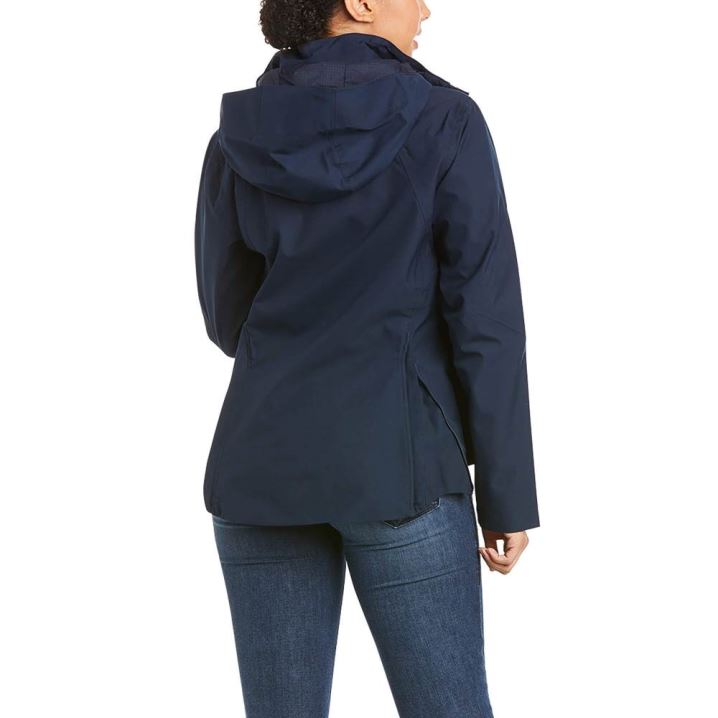 Ariat Coastal Wasserdichte Jacket Navy | s1peHslL