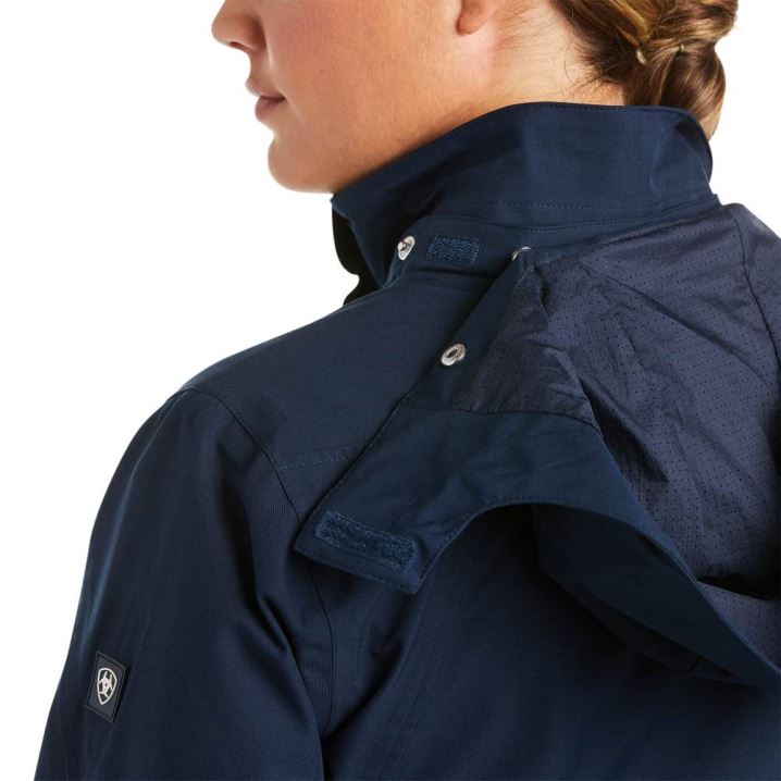 Ariat Coastal Wasserdichte Jacket Navy | s1peHslL