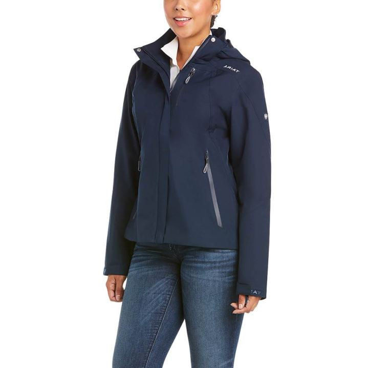 Ariat Coastal Wasserdichte Jacket Navy | s1peHslL