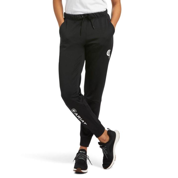 Ariat Compton Cowboys Jogger Sweatpants Schwarz | m2W6qBQt