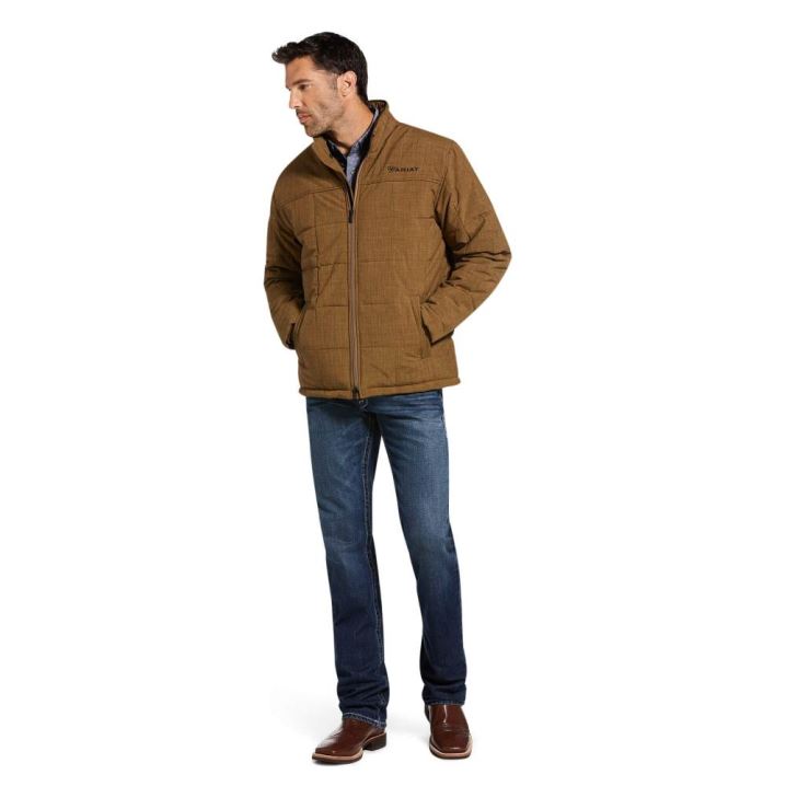 Ariat Crius Insulated Jacket Khaki | UOkDOOER