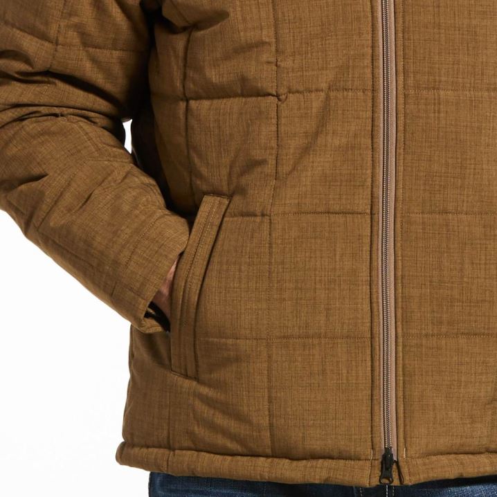 Ariat Crius Insulated Jacket Khaki | UOkDOOER