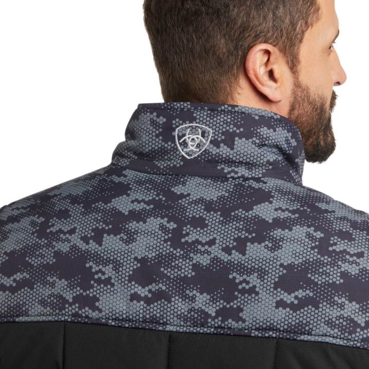 Ariat Crius Insulated Vest Schwarz Camouflage | a7QvvyBU