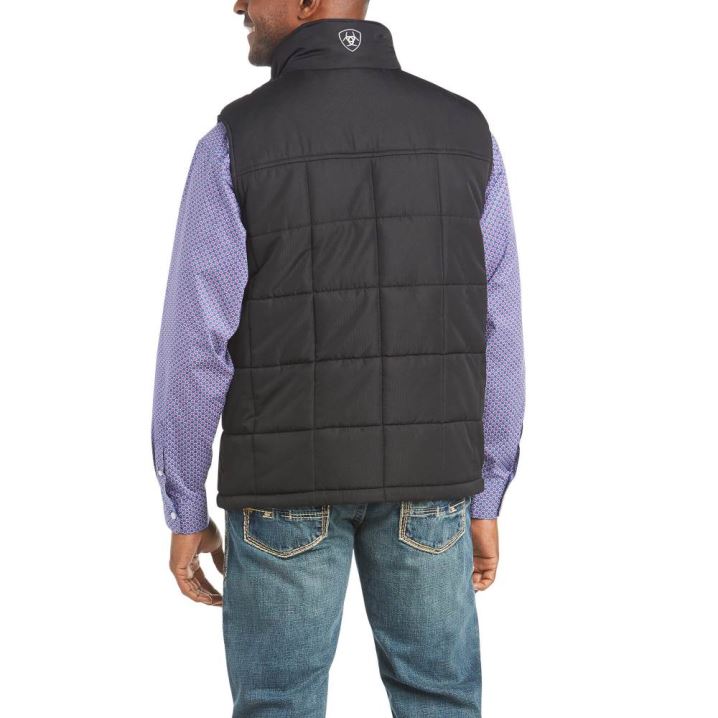 Ariat Crius Insulated Vest Schwarz | o9cpyk63