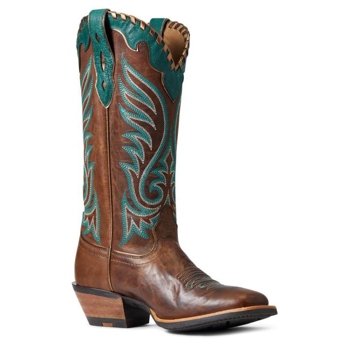 Ariat Crossfire Picante Western Boot Rot Braun | MyiZilhg