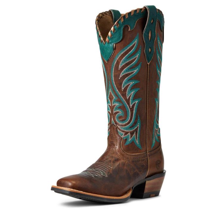 Ariat Crossfire Picante Western Boot Rot Braun | MyiZilhg