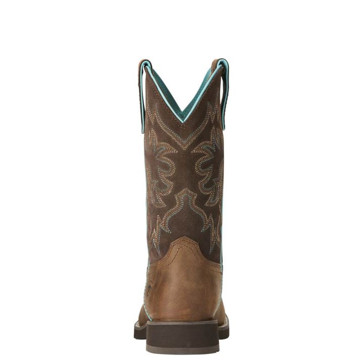 Ariat Delilah Round Kappe Western Boot Braun | iY0IkmT9