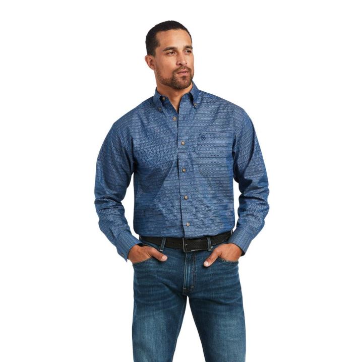 Ariat Desmond Klassische Fit Shirt Tiefes | r0VZyjS3