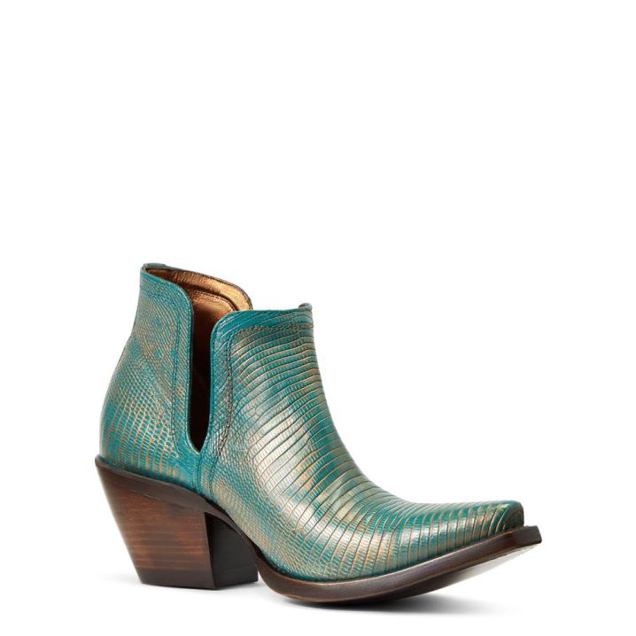 Ariat Dixon Lizard Western Boot Metal | mVybjQWj