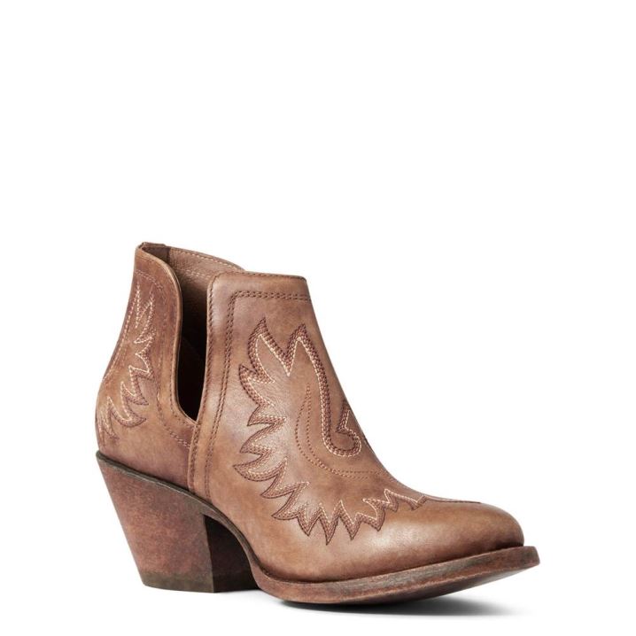 Ariat Dixon R Kappe Western Boot Beige | VfGOUp9x