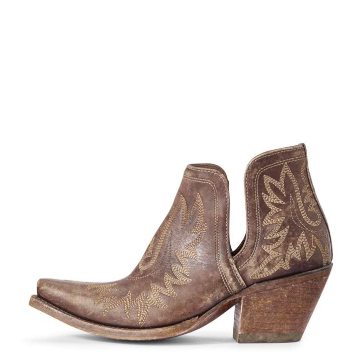 Ariat Dixon Western Boot Beige | gY3tga4S